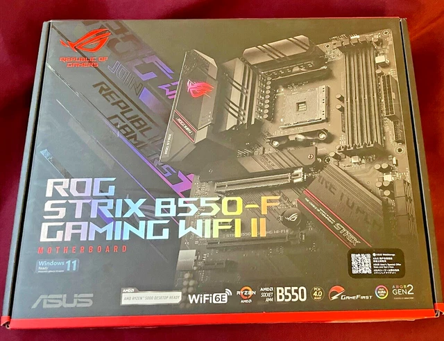 ASUS ROG STRIX B550 F GAMING WiFi II AMD B550 Motherboard AM4 Socket, DDR4, PCI E 4.0, Ryzen CPU Support, Overclocking Gaming Mainboard From Liuzedongkkkk, $647.24 - Foto 7