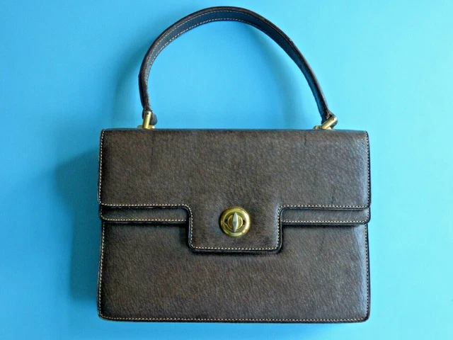 GENUINE VINTAGE GUCCI Handbag From The 1960 S Made In Italy