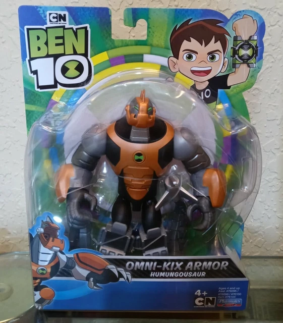 BEN 10 OMNI-KIX ARMOR HUMUNGOUSAUR Action Figure PLAYMATES TOYS NEW EUR