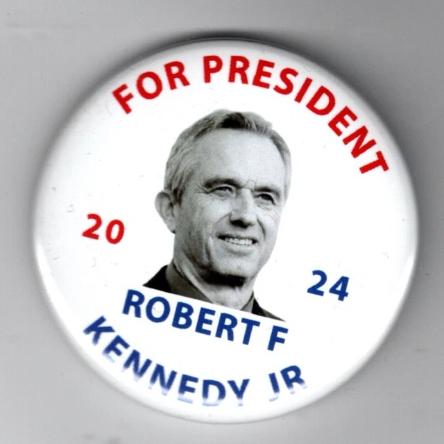 ROBERT F KENNEDY Jr President 2025 Heal the Divide Pic campaign button