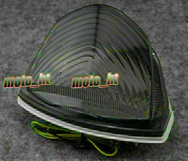 LED Taillight Tail Brake Lens Turn Signals Smoke Fit Suzuki GSXR1000 2007-2008