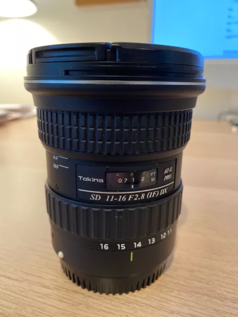 Tokina 11-16mm f/2.8 AT-X Pro (IF) DX Lens Canon EF GOOD WORKING CONDITION