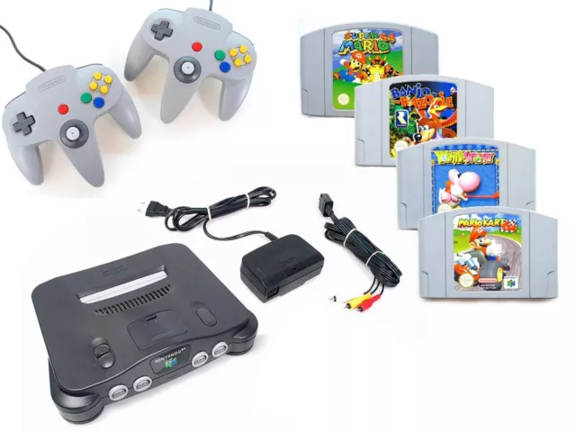 ⚡Nintendo 64 Auswahl⚡ - Konsole, Original Controller, Super Mario / Kart / Yoshi