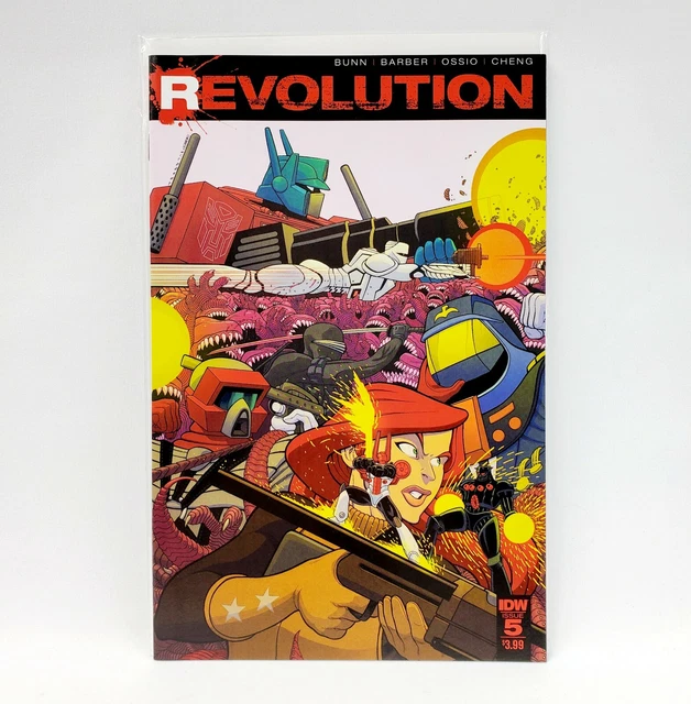 IDW 2016 Revolution #5 Transformers GI Joe ROM MASK Micronauts Action Man