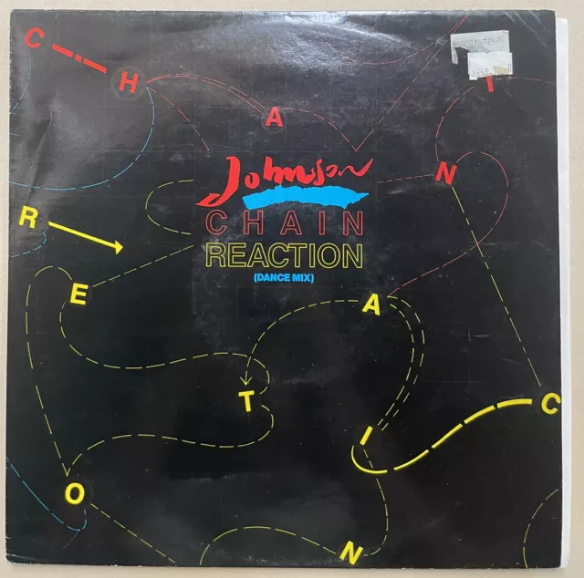 Vinyl Schallplatte Johnson Chain Reaction Dance Mix