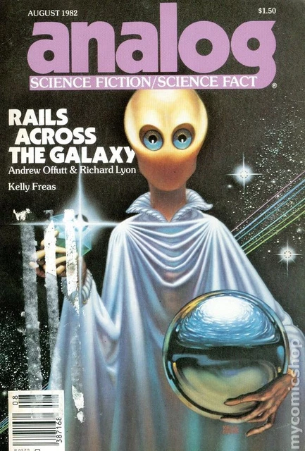 Analog Science Fiction/Science Fact Vol. 102 #8 VG 1982 Stock Image Low Grade