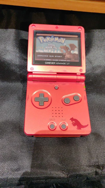 Console Nintendo Game Boy Advance SP ROUGE GROUDON POKEMON gameboy  100%OFFICIEL