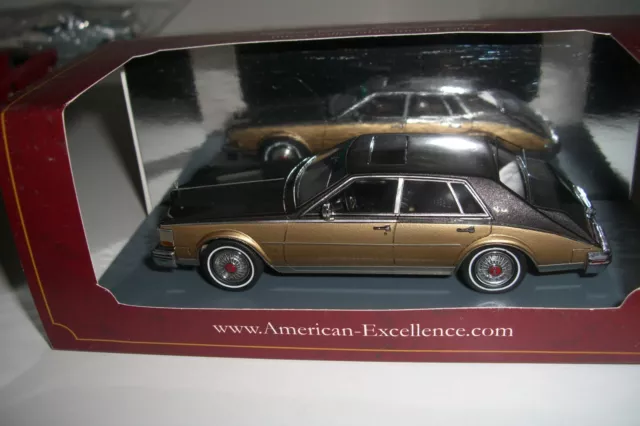 AMERICAN EXCELLENCE  1:43 1980 Cadillac Seville Elegante Sedan