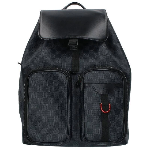 Louis Vuitton Utility Backpack N40279 Damier Graphite Black Tone 106032 Gz11 Acc