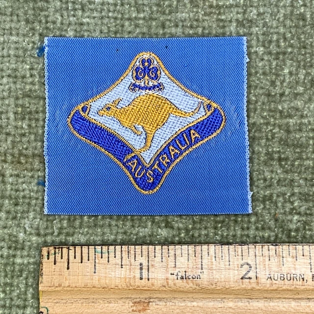 AUSTRALIA 1980S GIRL Guide Patch Girl Scout Collectable Uniform Patch 