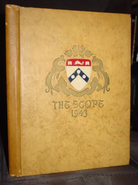 The Alcance Para 1943 , Yearbook Of University Pennsylvania Escuela De Medicina