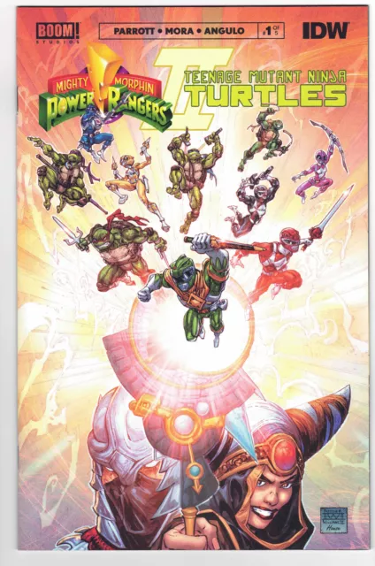 Mighty Morphin Power Rangers / Teenage Mutant Ninja Turtles Ii #1 Deluxe Variant