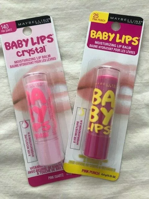 NWT 2 packs Revlon Kiss SPF Lip Balm 25 Fresh Strawberry and 10 Tropical Coconut
