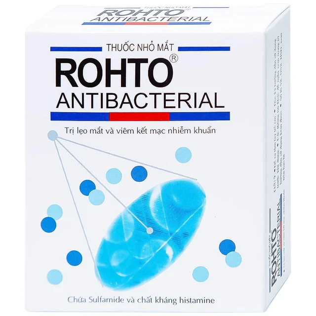 4X ROHTO ANTIBACTERIAL for Itching, Conjunctivitis, Styes eye, V Rohto ...