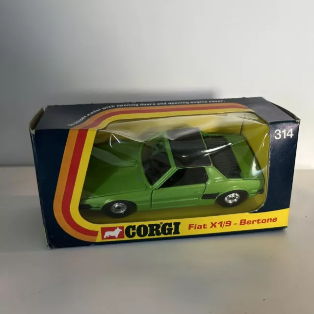 Original Corgi Toys 314 Fiat X1/9 Bertone - Near Mint