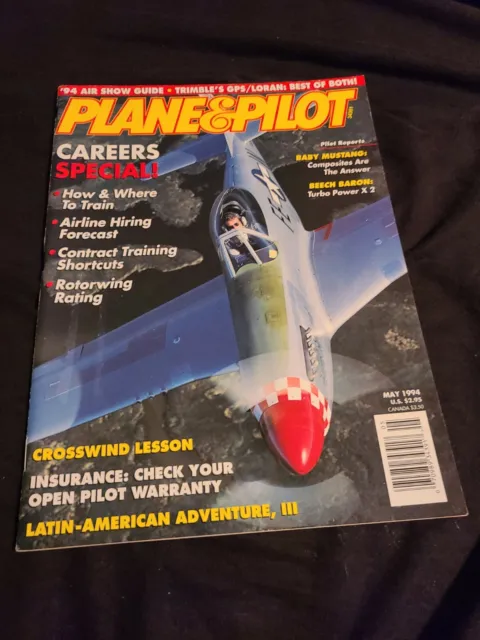 Plane and Pilot magazine May 1994 Careers Special!