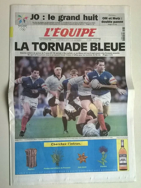 L'Equipe n° 1227 – Abonnement L'Equipe | Abonnement magazine par