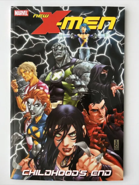 New X Men Childhood's End Vol 1 2006 TPB Kyle Yost Marvel 1st Printing