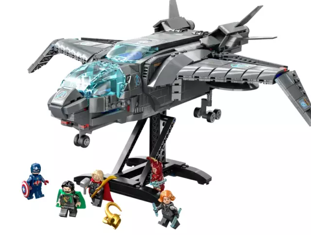 Lego 76248 Marvel Super Heroes Il Quinjet Degli Avengers 3