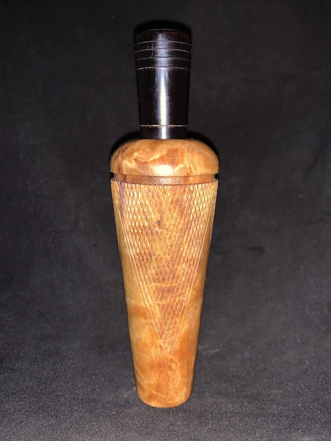 Checkered Duck Call by Bernie Forte Reelfoot Metal Reed Makers Mark on Insert@12 Checkered Duck Call by Bernie Forte Reelfoot Metal Reed Makers Mark on Insert@12