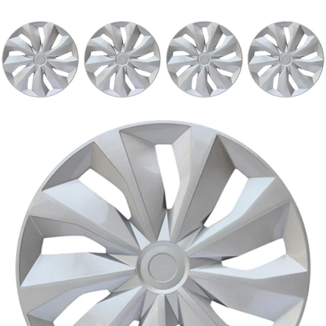 4PC New 15" Wheel Covers,Hub Caps,for Volkswagen Honda Civic Nissan fit R15 Rim