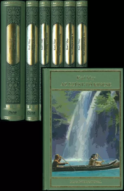 ⭐️ Karl May hongrois : 19 volumes complets dans le style des œuvres complètes ! ⭐️