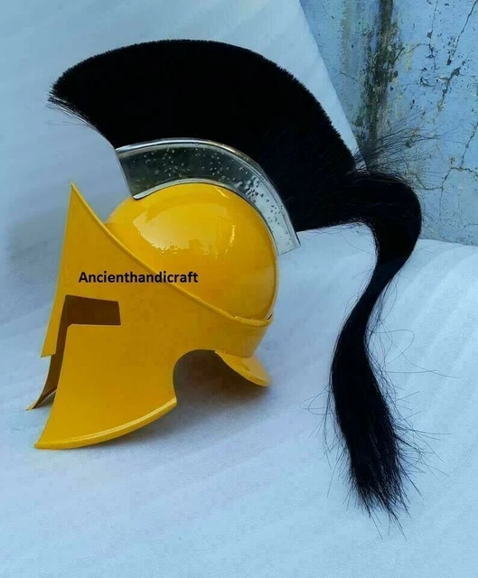 300 Filmhelm Spartan Helm für LARP Rollenspiel Tragbarer Helm Perfektes...
