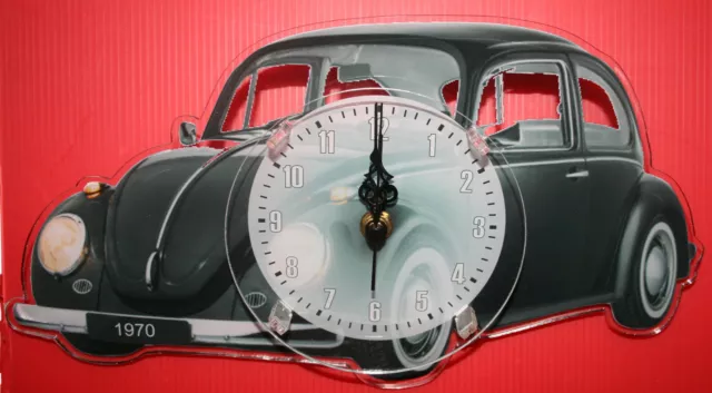 HORLOGE PENDULE VOITURE coccinelle 1 clock uhr reloj car auto carro EUR  42,00 - PicClick FR