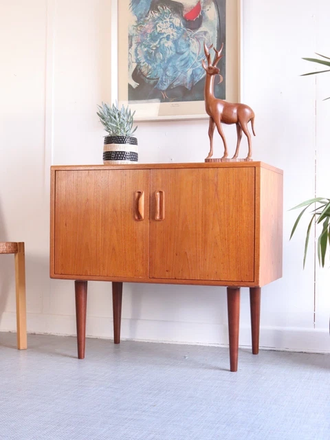 G Plan Affresco Teak Armadio Piccola Credenza Vintage Retro Metà Secolo