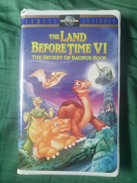 THE LAND BEFORE Time VI: The Secret of Saurus Rock (VHS, 1998 ...
