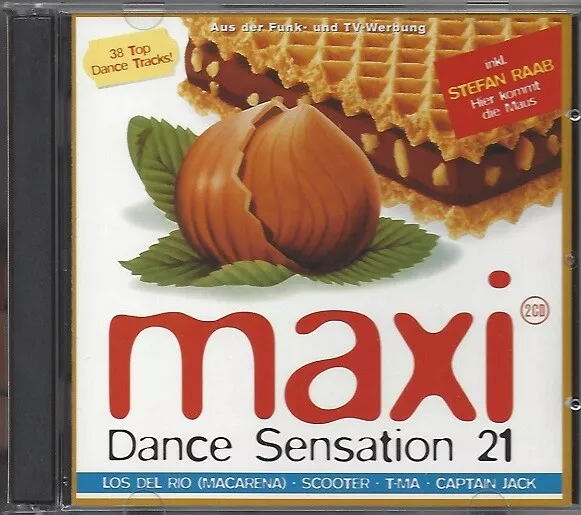 Maxi Dance Sensation 21 * 2Cd Compilation 1996 * Various Artists *