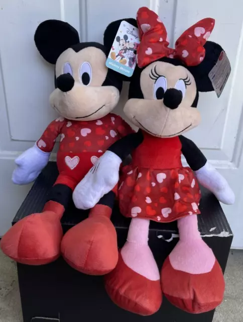 Disney Parks Mickey & Minnie Mouse  Plush Set 2