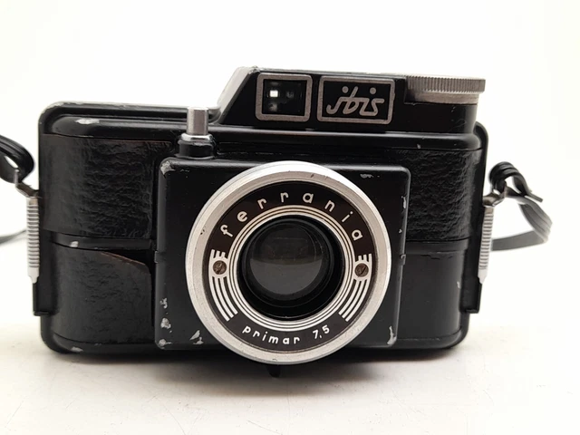 Fotocamera Ferrania Ibis Con Obiettivo Ferrania Primar 7.5mm Vintage