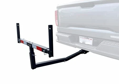 70231 Hitch Mount Pick Up Truck Bed Extender For Ladder, Rack, Canoe...