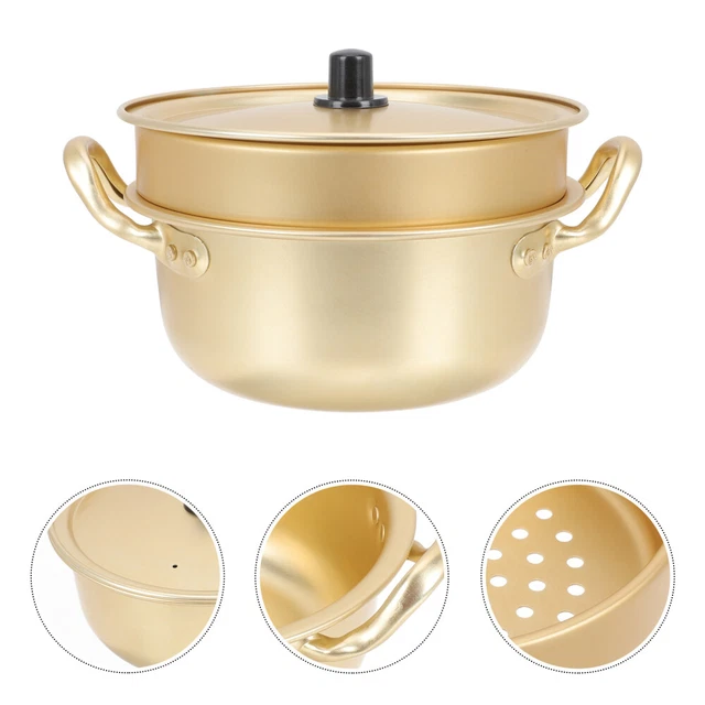 Pentola per latte in alluminio giallo ramen coreano ramen coreano ramen coreano piccolo prodotto