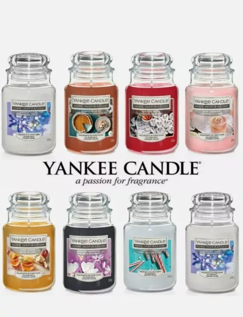 Yankee Candle Home Inspiration Large Jar 538g - Choose Your Scent