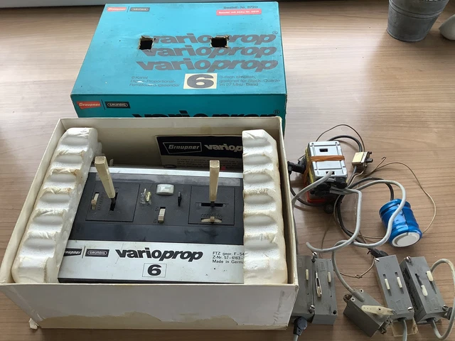 Varioprop KOMPLETTE GRAUPNER FERNSTEUERUNG Varioprop 6 EUR 100,00 - PicClick DE