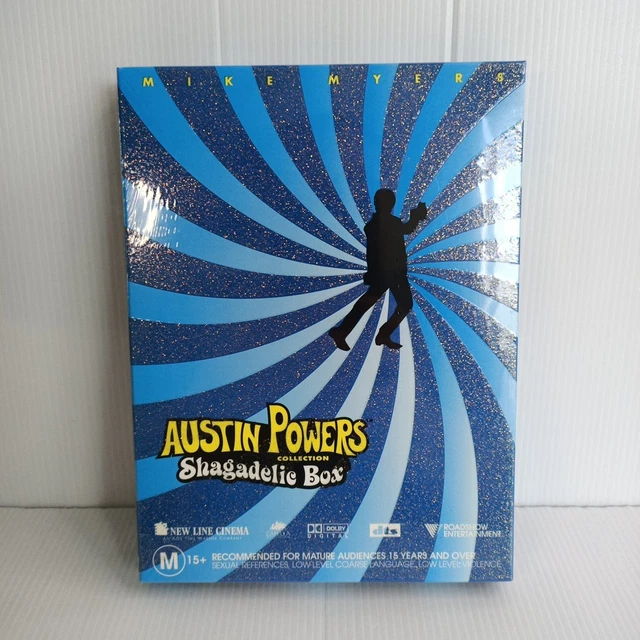 AUSTIN POWERS COLLECTION Shagadelic Box DVD New & Sealed Mike