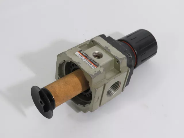 XMC AW4000-06 Filter Regulator 0.05-0.85mpa *Missing Bowl* AS IS