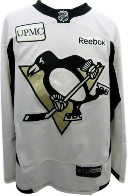 Pittsburgh Penguins Size 58 Reebok Practice Worn Game Jersey UPMC130143