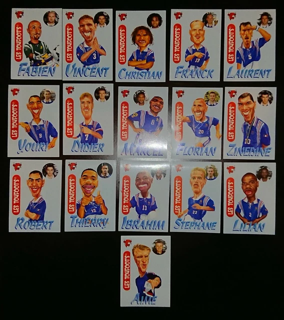 Affiche Collection "La Vache Qui Rit" Équipe De France 1998 - Football Coupe Du Monde - Occasion
