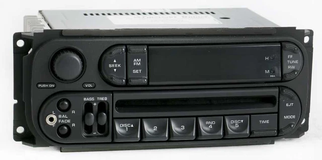 2002 Chrysler Sebring Radio AM FM CD Player w Aux Input P05064354 - RBK Slider