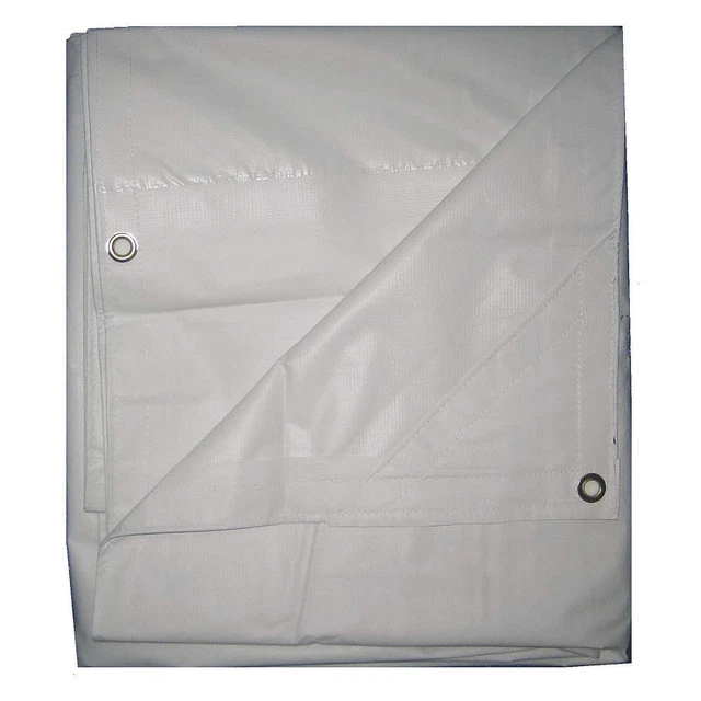 GRAINGER APPROVED 5WTN2 Tarp,Flame Resistant,Polyeth,15x20Ft