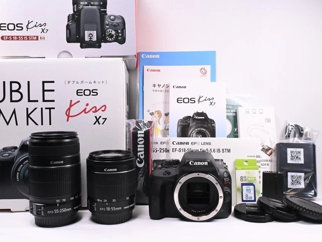 CANON EOS KISS X7 Double Lens Kit $694.27 - PicClick CA