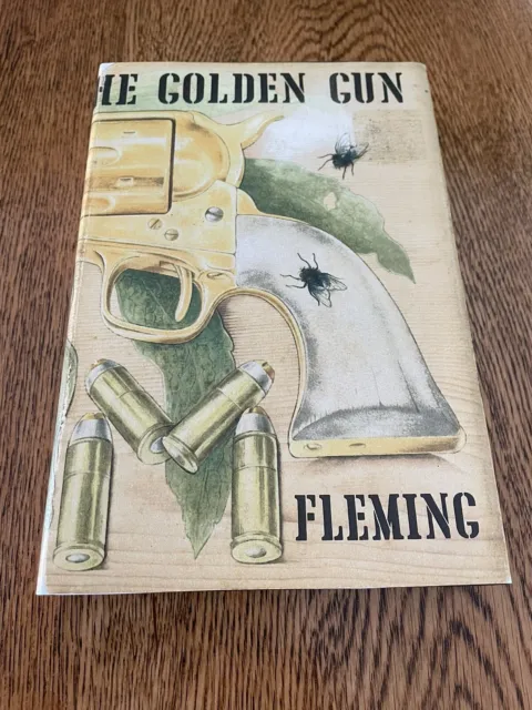 Ian Fleming Man with the Golden Gun 1965 UK First Edition Cape James Bond 007