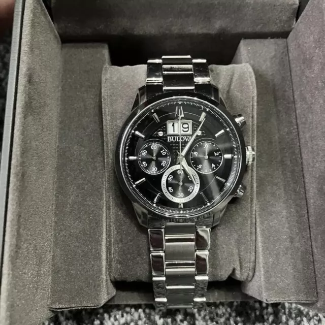 MEN S BULOVA SUTTON Markante Herren Chronograph Watch 96B319 EUR