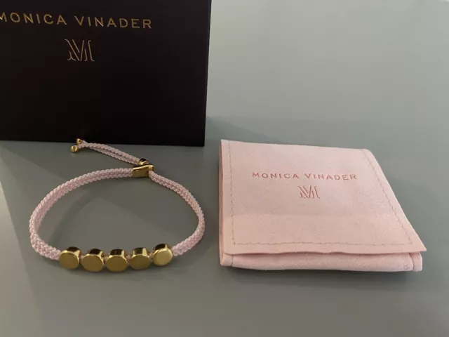 Linear Friendship Bracelet in Sterling Silver - Silver | Jewellery by Monica  Vinader