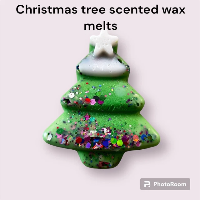 Christmas Tree Wax Melts, Highly Scented Soy Wax Long Lasting Sent