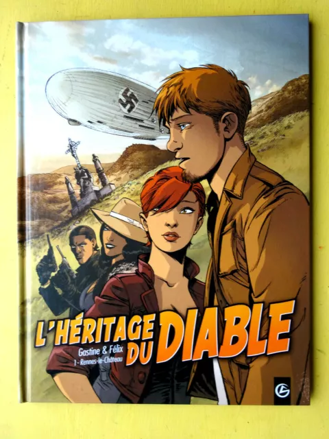BD HERITAGE DU DIABLE N°1 rennes le château  EO  2009  TTBETAT NEUF (A1GE44)