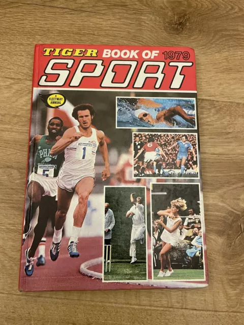 Vintage Tiger Book Of Sport Annual - 1979 - Unclipped -Good Condition
